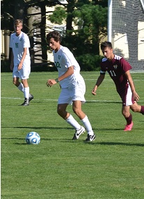 Alberto Testa was an integral player on the Pioneer soccer team this fall.